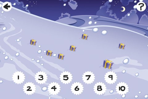 123 Count-ing Christmas Animals & Santa: Learn-ing Number-s To Ten Kid-s Game screenshot 2
