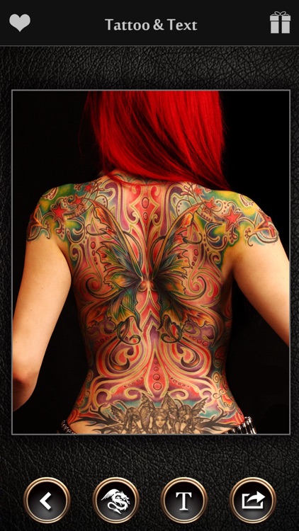 Tattoo Text Pro - Photo Editor to add tattoo on body art inked & artist fonts on pic