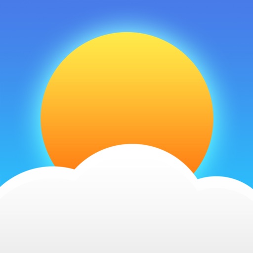 MegaWeather for iPad - Detailed Weather Forecast, Widget and Temperature on the Icon Badge. icon