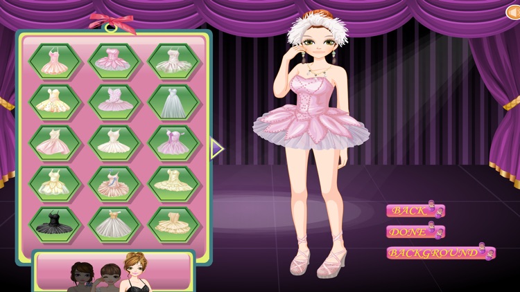 Ballerina Girls - Makeup game for girls who like to dress up beautiful  ballerina girls