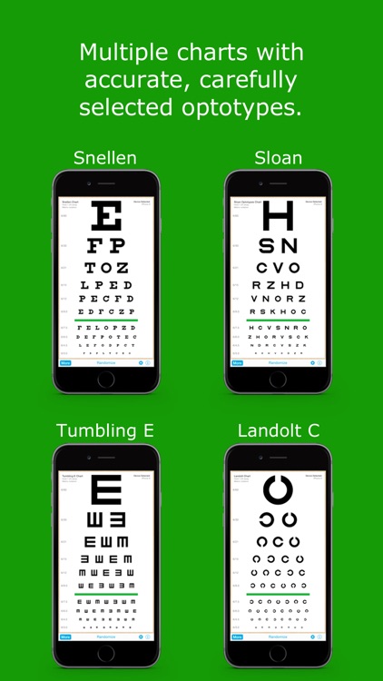 Eye Chart On Phone