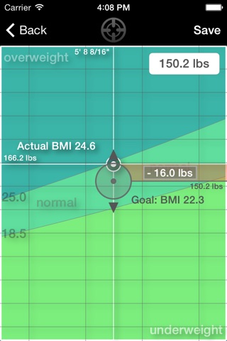 Weight inTime - Weight control with a little help screenshot 4