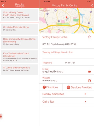 LoveSingapore Eldercare for iPad screenshot 3