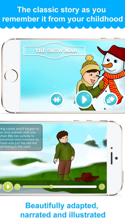 The Snow Man - Narrated classic fairy tales and stories for children