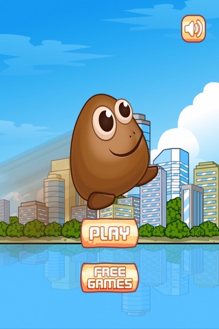 Baby Egg Hoppy Jump Adventure - Cute Pou Bouncing Pet Mania FREE screenshot 3