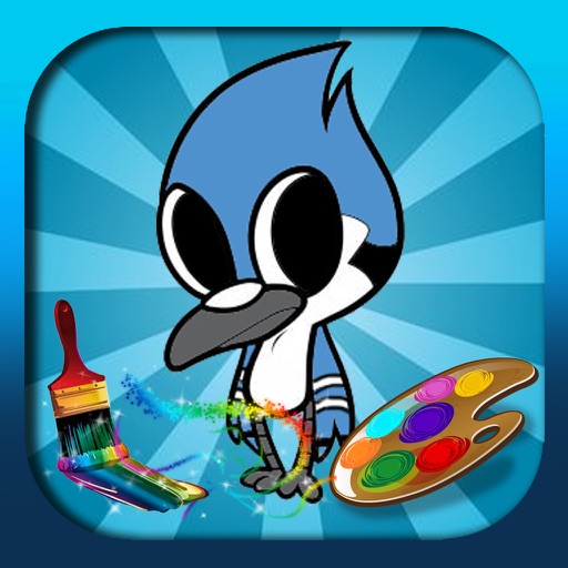Coloring Book for Regular Show Edition (unofficial) iOS App