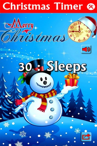2016 Christmas Clock Countdown Timer-Snow Globe Xmas day counter screenshot 3