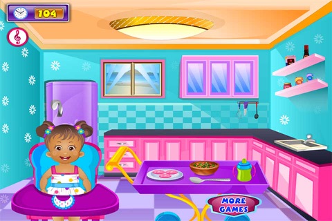 Little Girl Chef : Shopping & Cook Herself screenshot 2