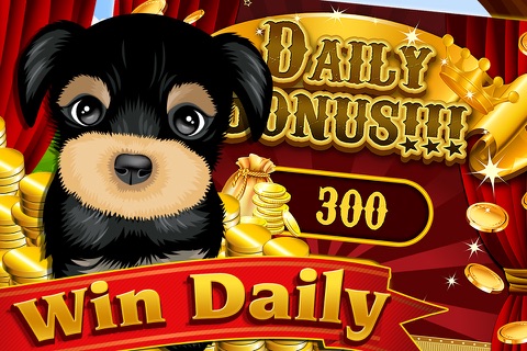 Play the Puppy Dog Haven Madness in Free Casino Vegas Slots Game screenshot 3
