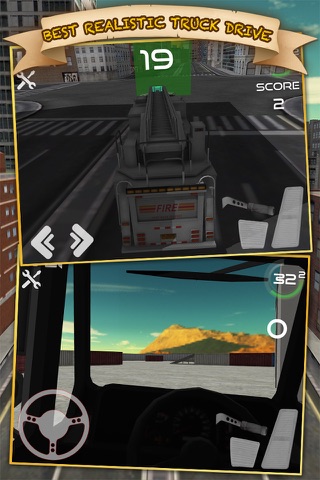 ExtremeTruck City Drive and Real Traffic Road Drift Race Simulator screenshot 2