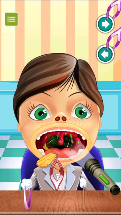 Crazy kids Throat Doctor - free kids doctor games screenshot-3