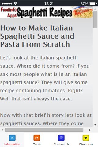 Spaghetti Recipes – Variety of Healthy Pasta Recipes Including Salad, Sauce and Many More! screenshot 3