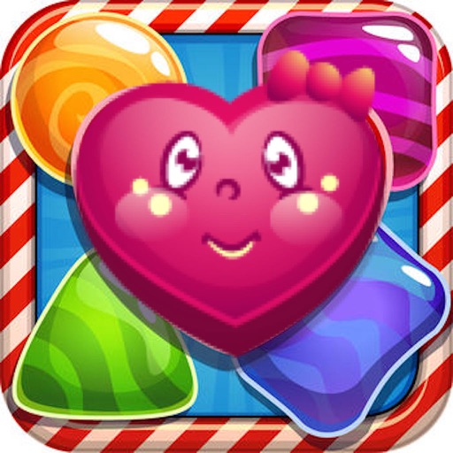 Candy Fruit Cartoon Mania - Best Matching 3 Puzzle Free Game for Children and Kids iOS App