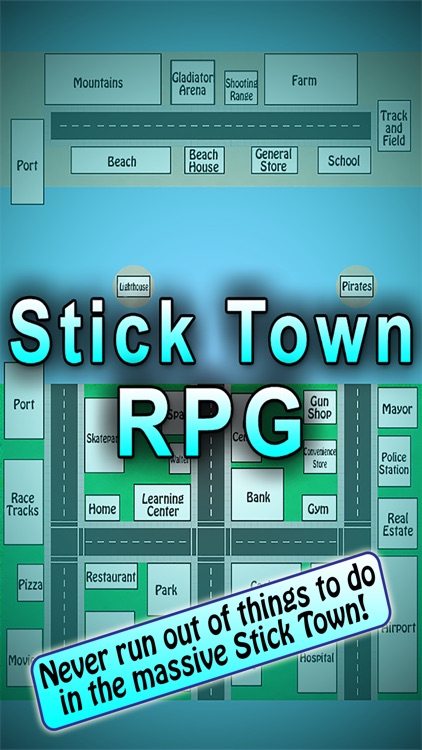 Stick Town RPG screenshot-4