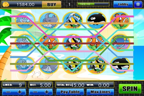 Boom Slots Gamehouse Beach Plus Fish and Pirate Kings Casino Game Pro screenshot 4