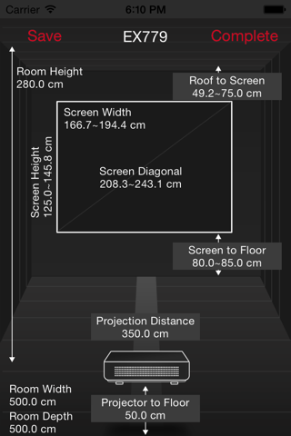 Optoma Projection Simulator screenshot 4