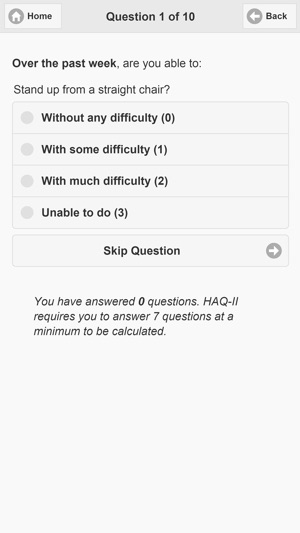 RheumInfo HAQ-II Calculator(圖2)-速報App