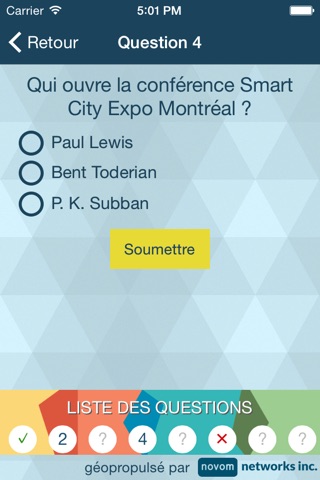 Quiz Smart City Expo Montréal screenshot 3