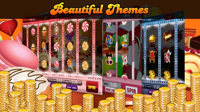 Fun Candy Slots Machine - Blast Gems Man