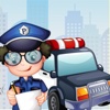 A Find the Shadow Game for Children: Learn and Play with Police