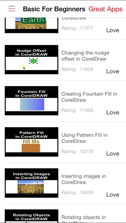 Videos Training For CorelDraw Pro
