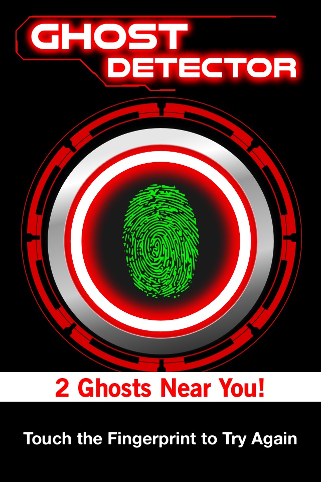 Ghost Detector - Ghost Finder Fingerprint Scanner screenshot 2