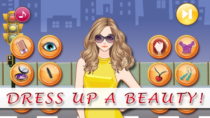 Town Streets Walk - Make Up. Girls fashion line saga.