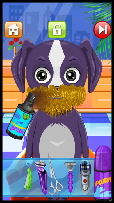 How to cancel & delete Animal Shave Pet Hair Salon Game for Kids Free from iphone & ipad 4