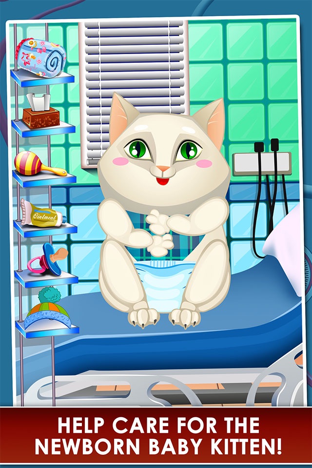 Pet Mommy's New Baby Doctor Salon - Newborn Spa Games for Kids! screenshot 4