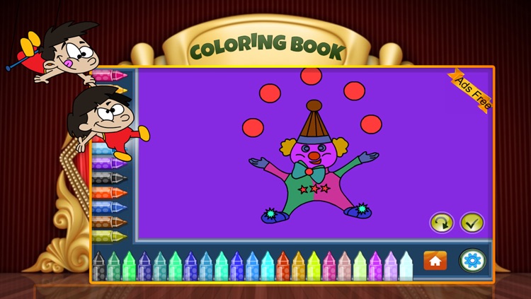 Coloring Book Circus screenshot-3