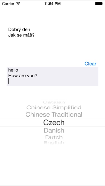 Language Translator App