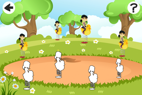 A Sort By Size Game for Children: Learn and Play with Children at a Playground screenshot 4