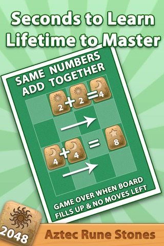 2048 Aztec Rune Stones Pro screenshot 4