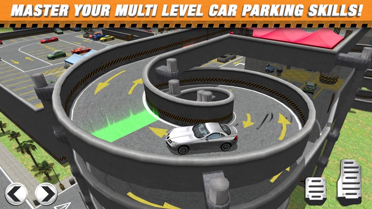 Multi Level 2 Car Parking Simulator Game - Real Life Driving Test Run Sim Racing Games screenshot-4