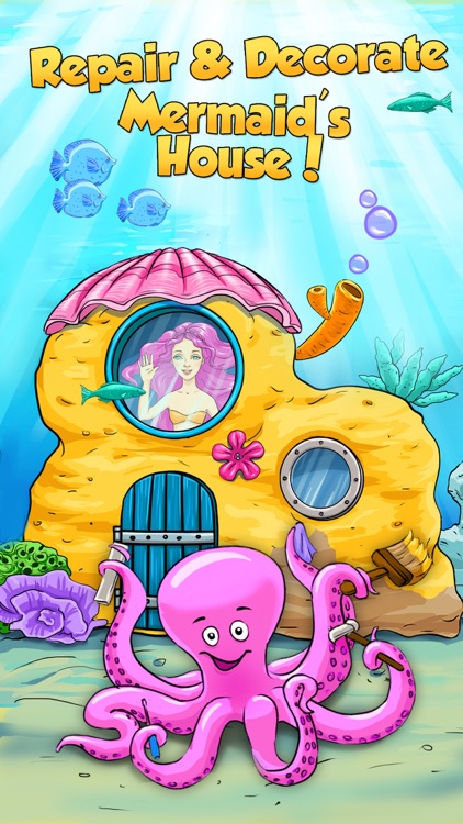 Mermaid Ava and Friends - Ocean Princess Hair Care, Make Up Salon, Dress Up and Underwater Adventures