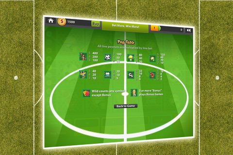 Ultimate Football Slots Limited Edition screenshot 2