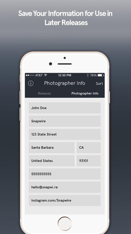 Releases - Model and Property Release App by Snapwire screenshot-4