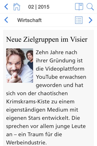 forum gelb Magazin screenshot 4