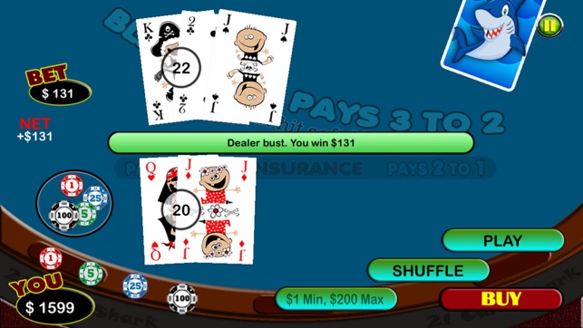 Card Shark 21 Free Blackjack(圖3)-速報App