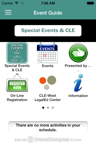 WCL Special Events & CLE screenshot 3