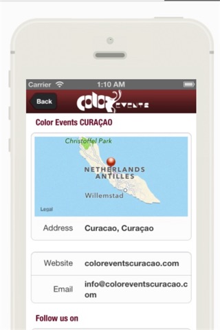 Color Events Curaçao screenshot 4