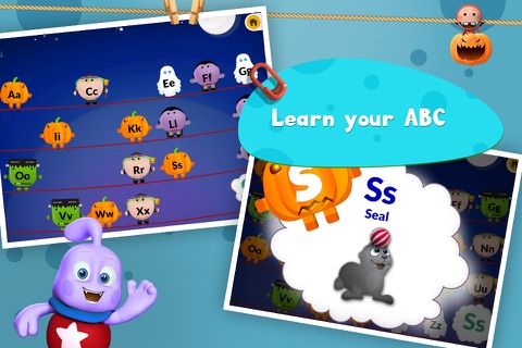 Phonics Pumpkin - Learning app for Kids in Preschool, Kindergarten & First Grade FREE screenshot 4