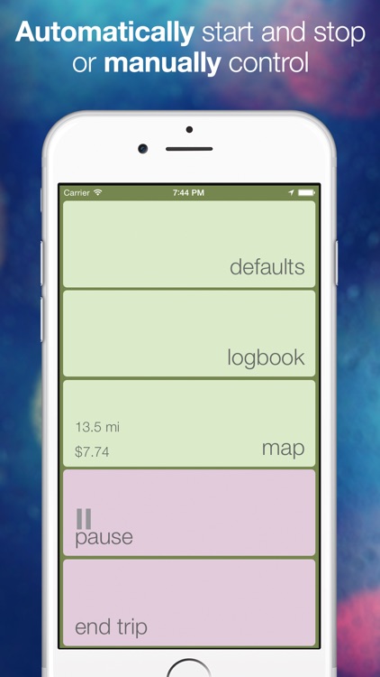 Easy GPS Mileage deduction log