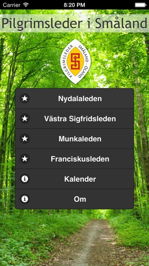 Pilgrimsleder i Småland