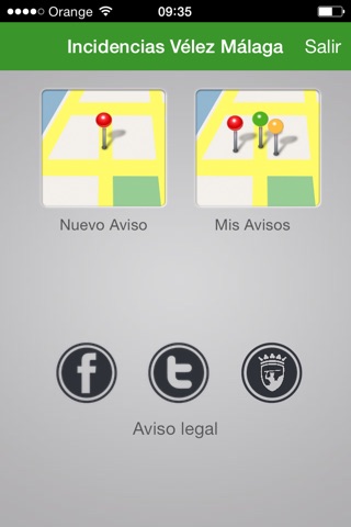 Incidencias Vélez Málaga screenshot 2