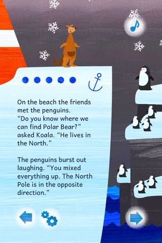 Koala's Christmas - How Koala was looking for Polar Bear - Interactive story for children screenshot 2