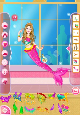 Mafa Mermaid Princess Dress Up screenshot 4