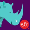 Virtual Animals Rhino - Engaging Preschool Kids Story: Ecology adventure for children aged 3, 4, 5 and 6