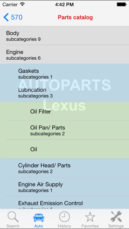 Autoparts for Lexus screenshot-3