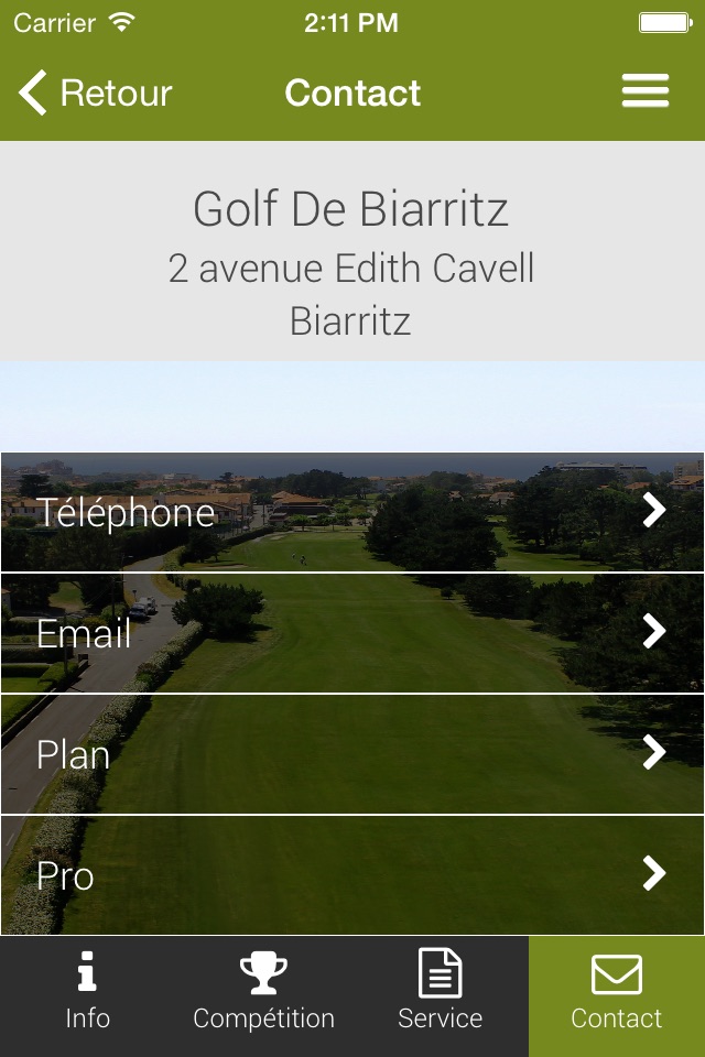 Golf de Biarritz screenshot 4